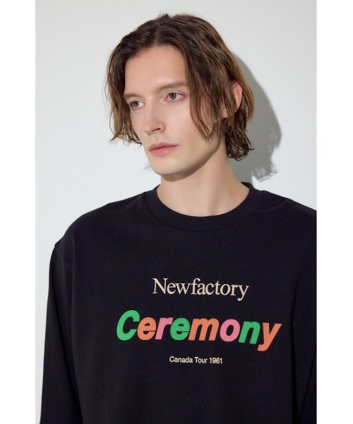 AZUL by moussy(アズールバイマウジー)の「CEREMONY長袖Tシャツ(Tシャツ/カットソー・メンズ・ブラック/ホワイト・LARGE/MEDIUM/SMALL)」の15枚目の写真