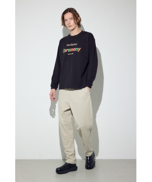 AZUL by moussy(アズールバイマウジー)の「CEREMONY長袖Tシャツ(Tシャツ/カットソー・メンズ・ブラック/ホワイト・LARGE/MEDIUM/SMALL)」の17枚目の写真