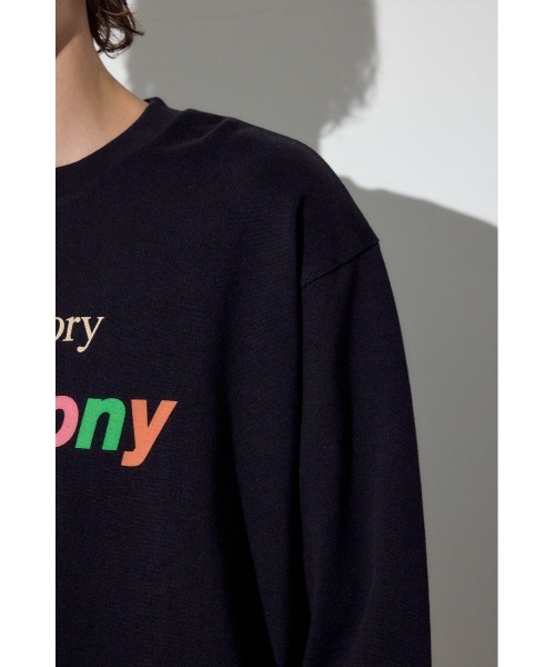 AZUL by moussy(アズールバイマウジー)の「CEREMONY長袖Tシャツ(Tシャツ/カットソー・メンズ・ブラック/ホワイト・LARGE/MEDIUM/SMALL)」の22枚目の写真