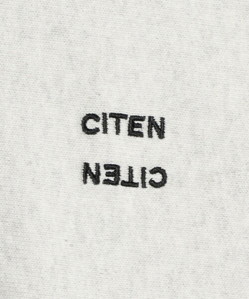 CITEN（シテン）の「＜CITEN＞ユルリバースカーディガン（カーディガン/ボレロ・レディース・ライトグレー/ホワイト/イエロー・M/S）」の15枚目の写真
