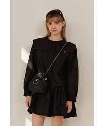 ANOETIC（アノエティック）の「ANC NYLON MINI SHOULDER BAG_BLACK（ショルダーバッグ）」