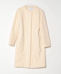 ブランド古着】Spick & Span｜スピックアンドスパンのノーカラーコート