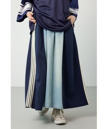 RODEO CROWNS WIDE BOWL | カスタムトラック デニムスカート(デニムスカート)