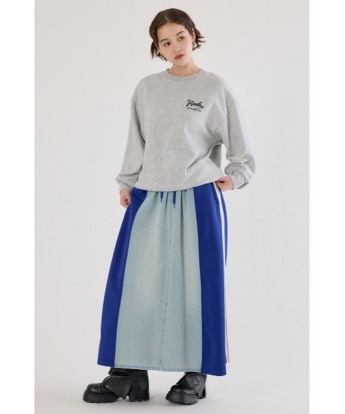 RODEO CROWNS WIDE BOWL(ロデオクラウンズワイドボウル)の「カスタムトラック DENIM スカート(デニムスカート・レディース・イエロー系その他/グリーン系その他/ブルー系その他/ブラック系その他/ブルー系その他3・FREE)」の9枚目の写真