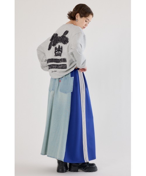 RODEO CROWNS WIDE BOWL(ロデオクラウンズワイドボウル)の「カスタムトラック DENIM スカート(デニムスカート・レディース・イエロー系その他/グリーン系その他/ブルー系その他/ブラック系その他/ブルー系その他3・FREE)」の11枚目の写真