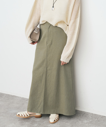 Spick & Span | ウォッシュドツイルナロースカート(スカート)