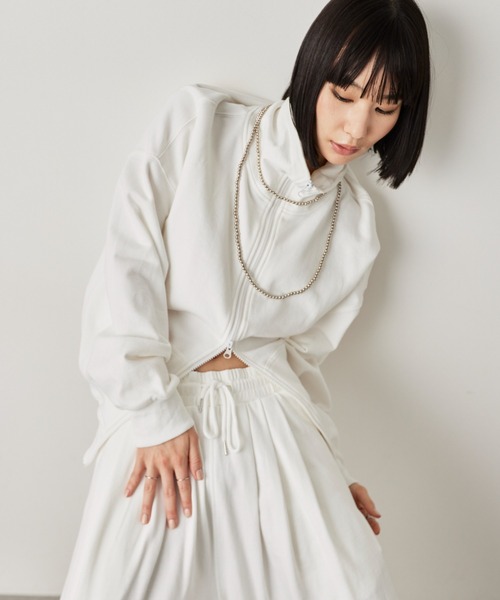 HANNE(アン)の「メタルビーズロングネックレス(ネックレス・レディース・シルバー・FREE)」の8枚目の写真