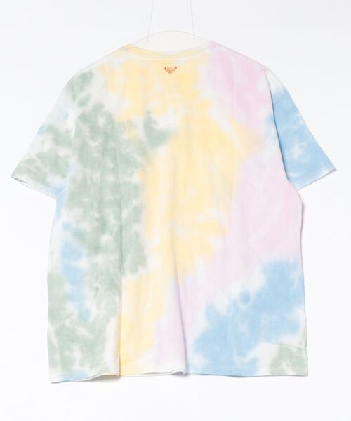 ROXY(ロキシー)の「ROXY/ロキシー 半袖 Tシャツ バックプリント ボーダー タイダイ RST261093(Tシャツ/カットソー・レディース・その他/ホワイト×ブルー/その他1・L/M)」の15枚目の写真