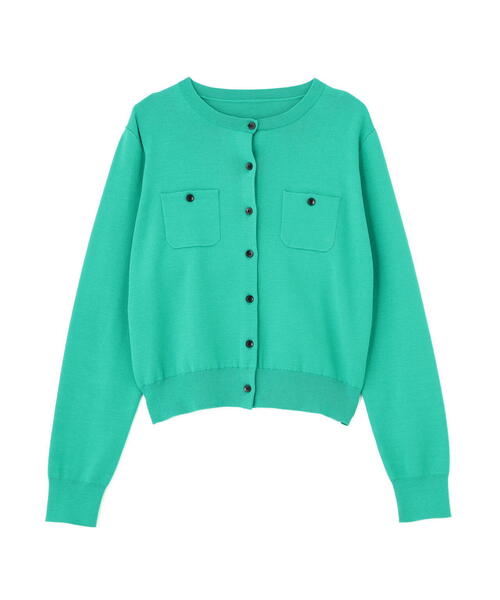 N.（N. Natural Beauty Basic）（エヌエヌナチュラルビューティーベーシック）の「ベーシックポケットカーデ（カーディガン/ボレロ・レディース・ピンク/グリーン/オフホワイト・ﾌﾘ-）」の15枚目の写真