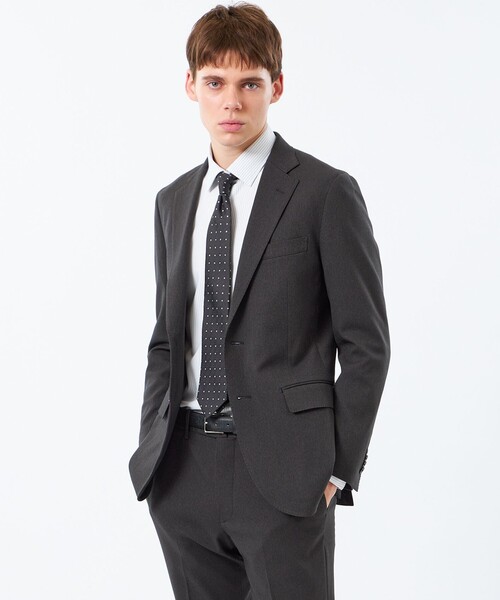 トロッター エクストラソリッドジャケット ウール調ドビー（テーラード