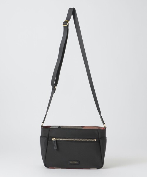 BLUE LABEL CRESTBRIDGE（ブルーレーベルクレストブリッジ）の「パーシャルクレストブリッジチェックナイロンミニショルダー（ショルダーバッグ・レディース・ダークネイビー/ブラック/ブルー系その他4・FREE）」の6枚目の写真