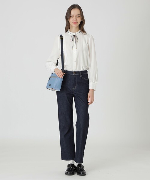 BLUE LABEL CRESTBRIDGE（ブルーレーベルクレストブリッジ）の「パーシャルクレストブリッジチェックナイロンミニショルダー（ショルダーバッグ・レディース・ダークネイビー/ブラック/ブルー系その他4・FREE）」の13枚目の写真