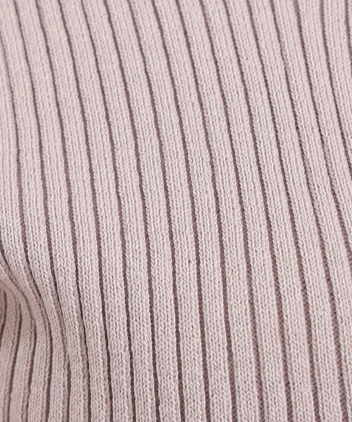 ASTORIA ODIER（アストリアオディール）の「イミテーションフリルリブニット　(300日着られるニット/イージーケア/ウォッシャブル)（ニット/セーター・レディース・ピンクベージュ/ライトグレー/ネイビー・MEDIUM）」の22枚目の写真