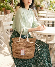 AVOCA（アヴォカ）の「【AVOCA/アヴォカ】Paper Tote Bag/巾着 ペーパートートバッグ（トートバッグ）」