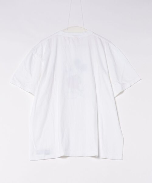 JUGLANS(ユグランス)の「【GOOD ROCK SPEED】 MICKEY MOUSE Tshirt 26FDS001W(Tシャツ/カットソー・メンズ・ホワイト/チャコール・M/L/XL)」の3枚目の写真