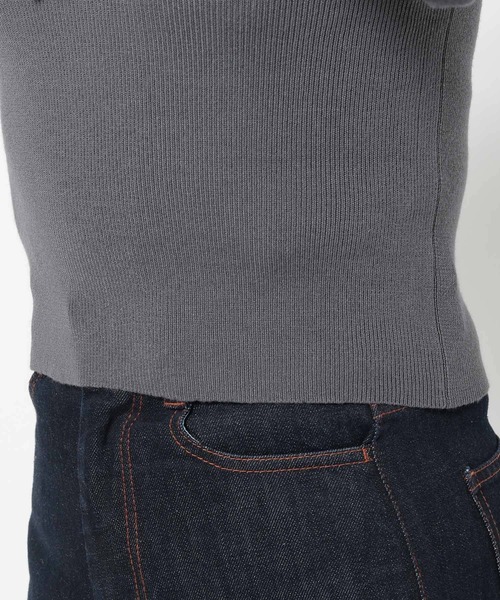 mysty woman（ミスティウーマン）の「ホルターネックロングスリーブニット　659276（ニット/セーター・レディース・オフホワイト/グレー/ブラック・FREE）」の14枚目の写真