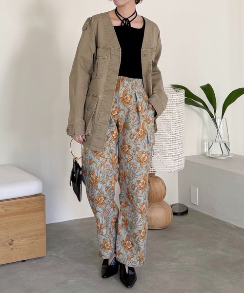 mysty woman（ミスティウーマン）の「ホルターネックロングスリーブニット　659276（ニット/セーター・レディース・オフホワイト/グレー/ブラック・FREE）」の22枚目の写真