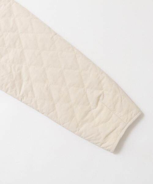 URBAN RESEARCH DOORS(アーバンリサーチドアーズ)の「カポックキルトミドルジャケット(ダウンジャケット/コート・レディース・グレー系その他/アイボリー/ブラック・FREE)」の12枚目の写真