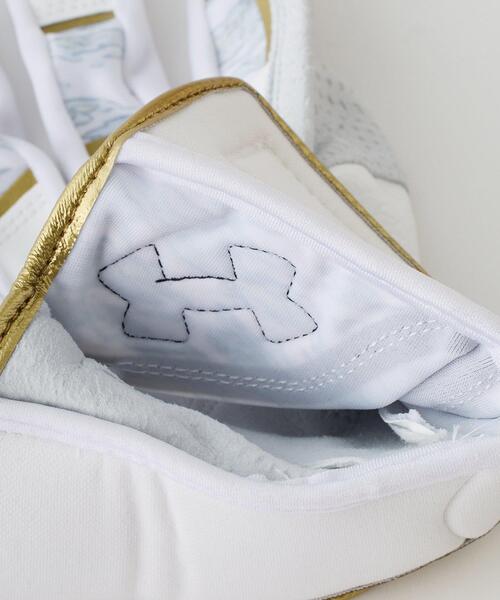 UNDER ARMOUR(アンダーアーマー)の「UAアンディナイアブル プロ バッティンググローブ(両手用)(ベースボール/メンズ)(手袋・メンズ・ホワイト・M/S/XL/L)」の4枚目の写真