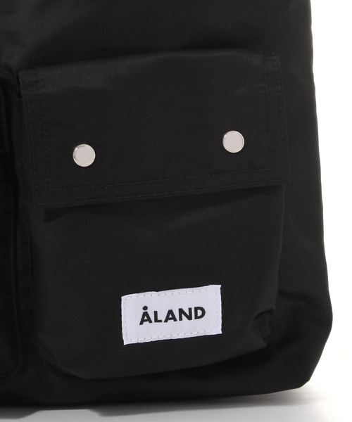 ALAND（エーランド）の「ALAND／ダブルポケットショルダーバッグ（ショルダーバッグ・レディース・グレー/ブラック・FREE）」の13枚目の写真