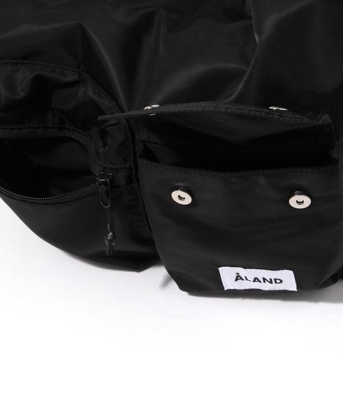 ALAND（エーランド）の「ALAND／ダブルポケットショルダーバッグ（ショルダーバッグ・レディース・グレー/ブラック・FREE）」の14枚目の写真