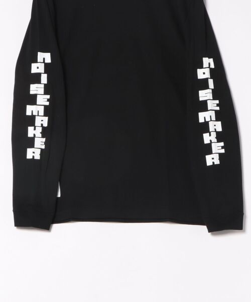 NOISE MAKER（ノイズメーカー）の「スリーブロゴプリントロンTEE（Tシャツ/カットソー・メンズ・ホワイト/ブラック・XL/L/M）」の12枚目の写真