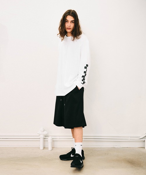 NOISE MAKER（ノイズメーカー）の「スリーブロゴプリントロンTEE（Tシャツ/カットソー・メンズ・ホワイト/ブラック・XL/L/M）」の4枚目の写真