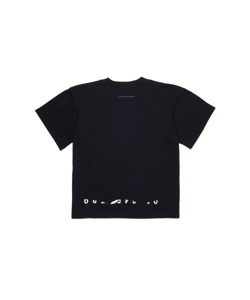 MM6 Maison Margiela（ｴﾑｴﾑｼｯｸｽ ﾒｿﾞﾝ ﾏﾙｼﾞｪﾗ）の「キッズ Tシャツ MM6 KID（Tシャツ/カットソー・キッズ・ブラック/ブルー/ホワイト・12Y/10Y/8Y/16Y/14Y/6Y）」の4枚目の写真