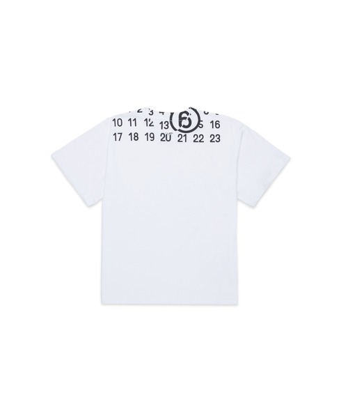 MM6 Maison Margiela（ｴﾑｴﾑｼｯｸｽ ﾒｿﾞﾝ ﾏﾙｼﾞｪﾗ）の「キッズ Tシャツ MM6 KID（Tシャツ/カットソー・キッズ・ブラック/ブルー/ホワイト・12Y/10Y/8Y/16Y/14Y/6Y）」の15枚目の写真