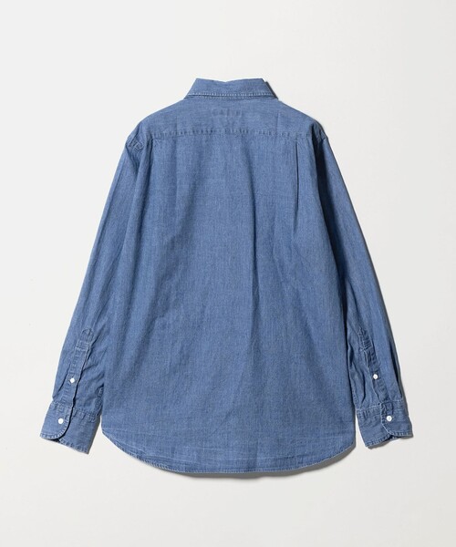 A DAY IN THE LIFE UNITED ARROWS（アデイインザライフユナイテッドアローズ）の「インディゴ ツイル カッタウェイカラーシャツ＜A DAY IN THE LIFE＞（シャツ/ブラウス・メンズ・ロイヤルブルー/ブラック/コバルトブルー・XL/L/M/S）」の10枚目の写真