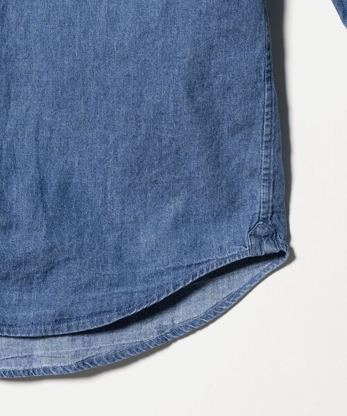 A DAY IN THE LIFE UNITED ARROWS（アデイインザライフユナイテッドアローズ）の「インディゴ ツイル カッタウェイカラーシャツ＜A DAY IN THE LIFE＞（シャツ/ブラウス・メンズ・ロイヤルブルー/ブラック/コバルトブルー・XL/L/M/S）」の13枚目の写真