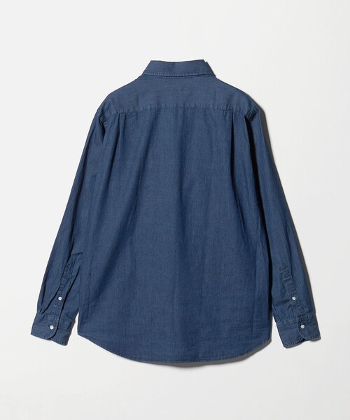 A DAY IN THE LIFE UNITED ARROWS（アデイインザライフユナイテッドアローズ）の「インディゴ ツイル カッタウェイカラーシャツ＜A DAY IN THE LIFE＞（シャツ/ブラウス・メンズ・ロイヤルブルー/ブラック/コバルトブルー・XL/L/M/S）」の18枚目の写真