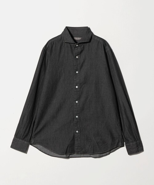 A DAY IN THE LIFE UNITED ARROWS（アデイインザライフユナイテッドアローズ）の「インディゴ ツイル カッタウェイカラーシャツ＜A DAY IN THE LIFE＞（シャツ/ブラウス・メンズ・ロイヤルブルー/ブラック/コバルトブルー・XL/L/M/S）」の19枚目の写真