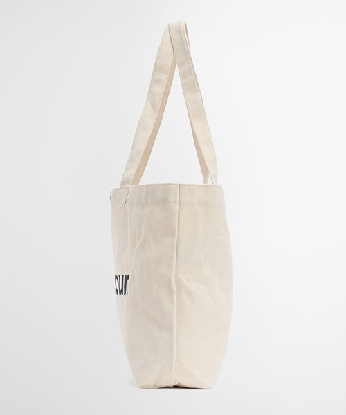 Barbour(バブアー)の「【Barbour】barbour logo tote bag(トートバッグ・メンズ・ベージュ・FREE)」の3枚目の写真