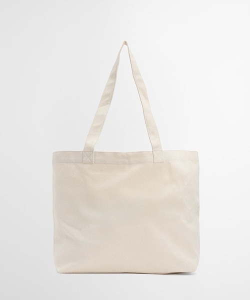 Barbour(バブアー)の「【Barbour】barbour logo tote bag(トートバッグ・メンズ・ベージュ・FREE)」の4枚目の写真