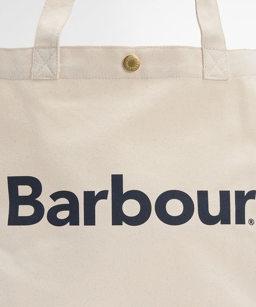 Barbour(バブアー)の「【Barbour】barbour logo tote bag(トートバッグ・メンズ・ベージュ・FREE)」の5枚目の写真