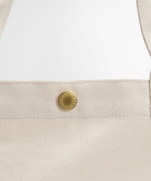 Barbour(バブアー)の「【Barbour】barbour logo tote bag(トートバッグ・メンズ・ベージュ・FREE)」の6枚目の写真