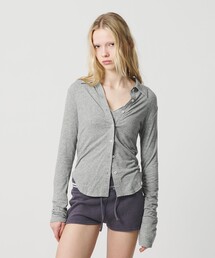 ＜ATTISESSION＞ジャージー シャツ