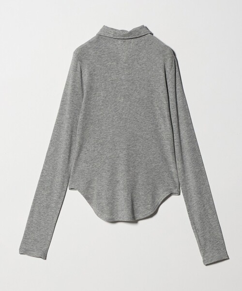 ATTISESSION（アティセッション）の「＜ATTISESSION＞ジャージー シャツ（シャツ/ブラウス・レディース・グレー系/ナチュラル・FREE）」の9枚目の写真