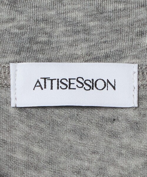 ATTISESSION(アティセッション)の「<ATTISESSION>ジャージー シャツ(シャツ/ブラウス・レディース・グレー系/ナチュラル・FREE)」の21枚目の写真