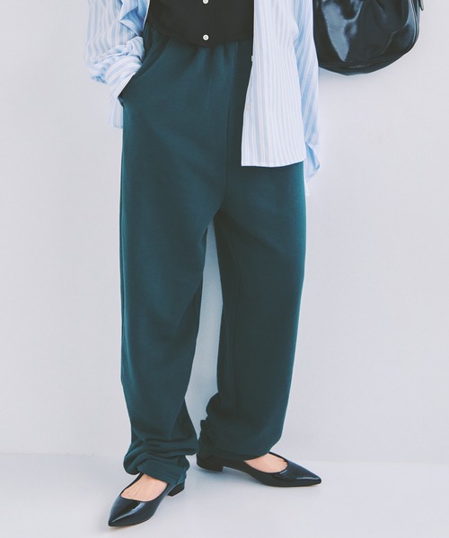 COLORME(カラーミー)の「ルーズシルエットパンツ(その他パンツ・レディース・グリーン/杢グレー・FREE)」の2枚目の写真