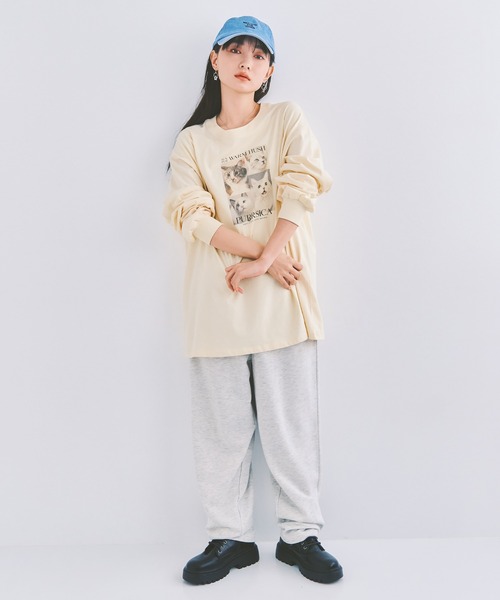 COLORME(カラーミー)の「ルーズシルエットパンツ(その他パンツ・レディース・グリーン/杢グレー・FREE)」の20枚目の写真