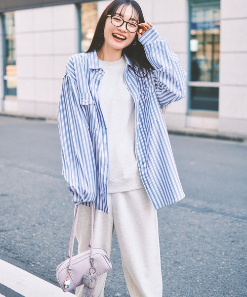 COLORME(カラーミー)の「ルーズシルエットパンツ(その他パンツ・レディース・グリーン/杢グレー・FREE)」の18枚目の写真