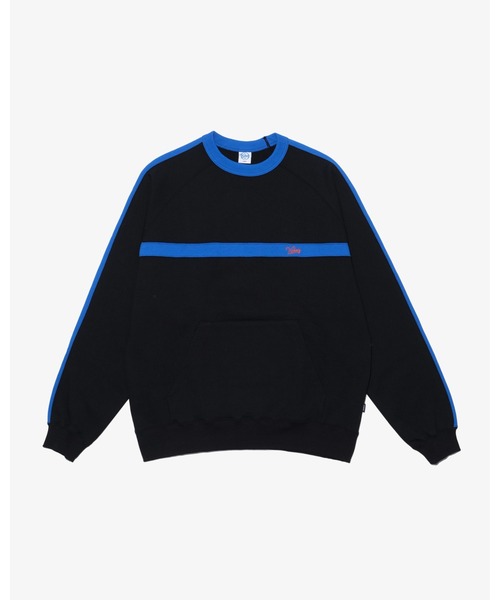 KEBOZ(ケボズ)の「LINE SWEAT CREWNECK(スウェット・メンズ・グレー/ブラック/グリーン・XL/L/M/S)」の1枚目の写真