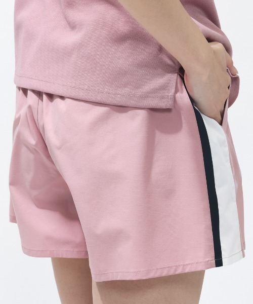 TIGORA by BEAMS DESIGN（ティゴラバイビームスデザイン）の「ティゴラ ビームス TIGORA by BEAMS DESIGN フィットネスショートパンツ（その他パンツ・レディース・グリーン/ピンク・S/M/L/XL）」の9枚目の写真