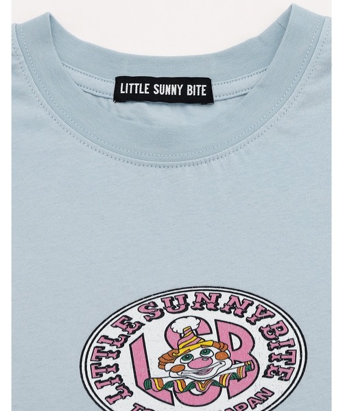 Little sunny bite(リトルサニーバイト)の「【8】【Little sunny bite 】Pierrot mini long tee(Tシャツ/カットソー・レディース・ブルー/ホワイト・FREE)」の15枚目の写真