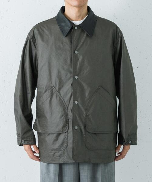 URBAN RESEARCH（アーバンリサーチ）の「NYLON HUNTING JACKET（その他アウター・メンズ・ブラック/カーキ・MEDIUM/LARGE）」の5枚目の写真