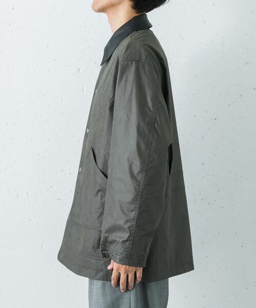 URBAN RESEARCH（アーバンリサーチ）の「NYLON HUNTING JACKET（その他アウター・メンズ・ブラック/カーキ・MEDIUM/LARGE）」の6枚目の写真