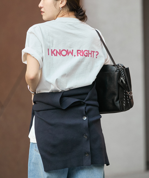 HANDTEX(ハンドテックス)の「別注【HANDTEX/ハンドテックス】プリントTEE(Tシャツ/カットソー・レディース・ブラック系その他/ブラック/ネイビー/ホワイト・FREE)」の10枚目の写真