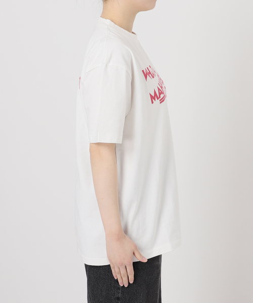 HANDTEX(ハンドテックス)の「別注【HANDTEX/ハンドテックス】プリントTEE(Tシャツ/カットソー・レディース・ブラック系その他/ブラック/ネイビー/ホワイト・FREE)」の17枚目の写真